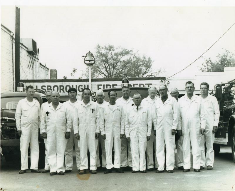 Pictured left to right.  Chandler Cates, Marion Clark, John Rainey Lynch, Wayne Kendrick, Tyson Clayton, Brandon Lloyd, Allen Walker Jr., JE Latta, Ralph Thomas, Allen Lloyd, Charlie Williams, George Gilmore, Foye Cole, Sandy Davidson.
circa 1969