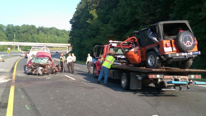 7/19/15 -- 3 fatality I-85 SB mm163